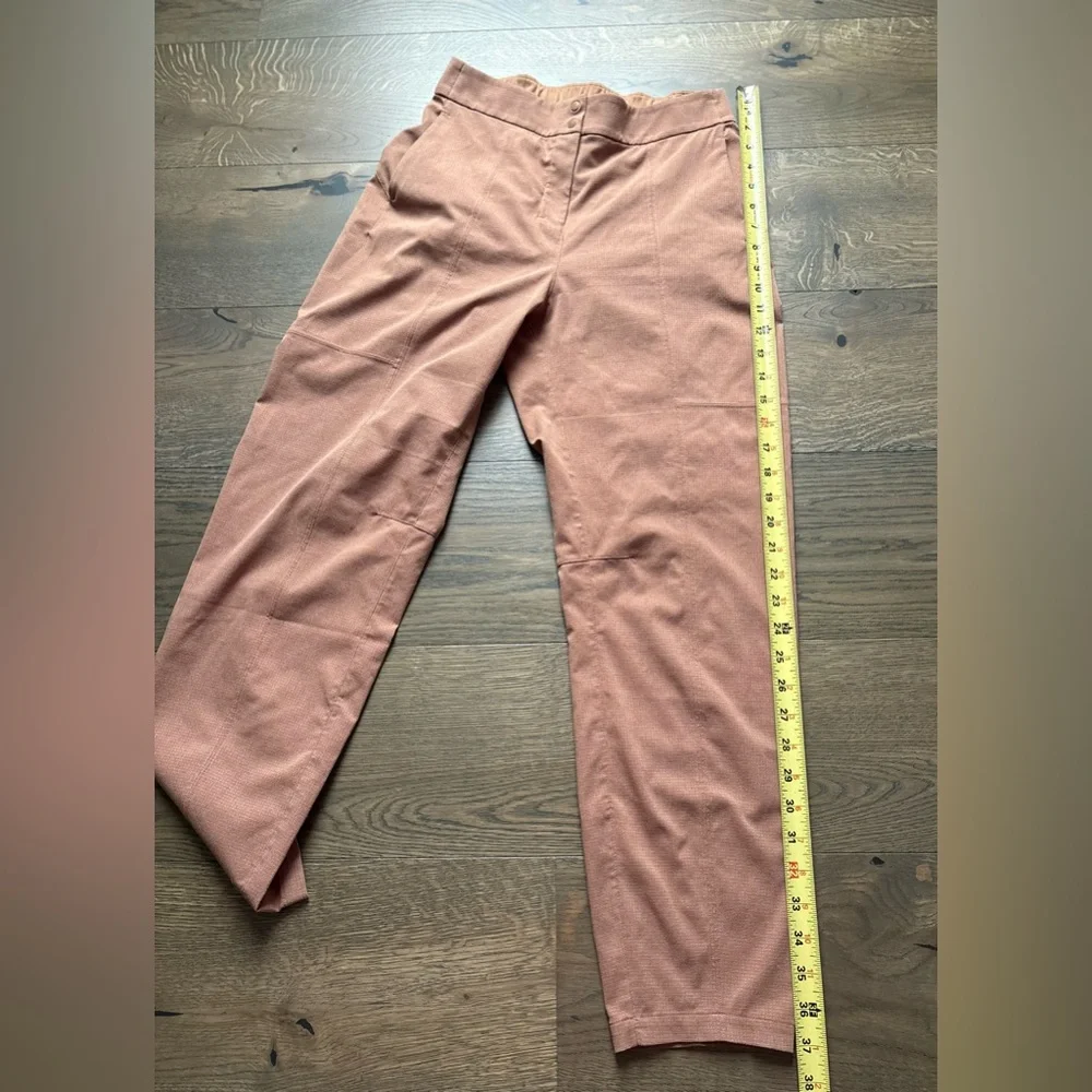 Lululemon Dynamic Days High Rise 7/8 Trouser Pants In Saddle Brown Size 4